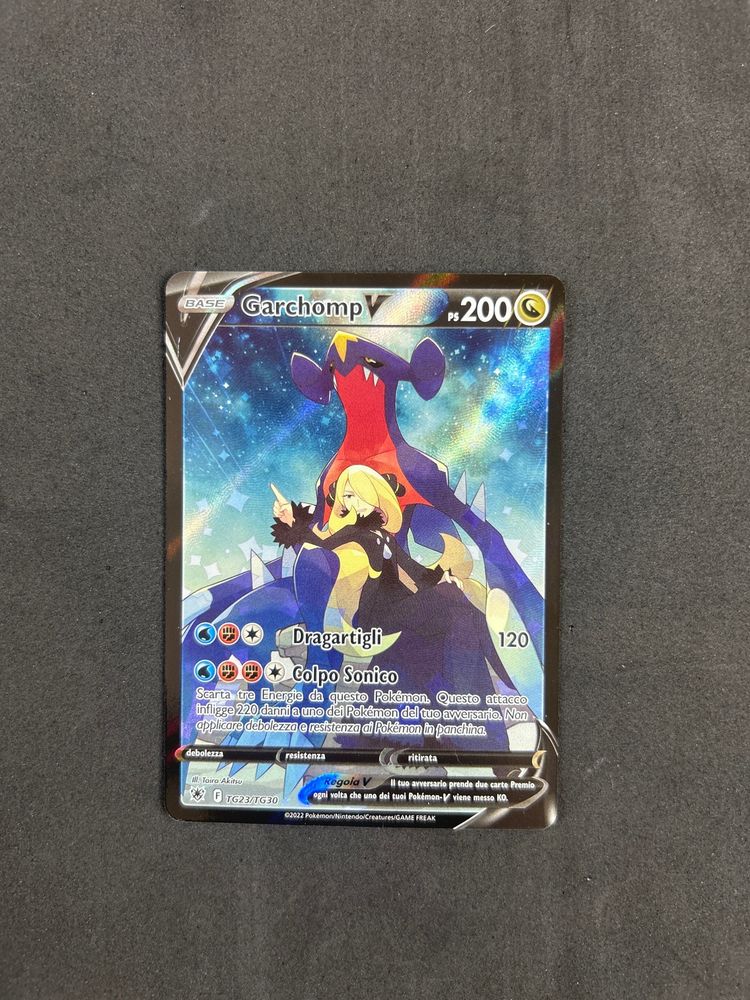 Garchomp V Trading Card